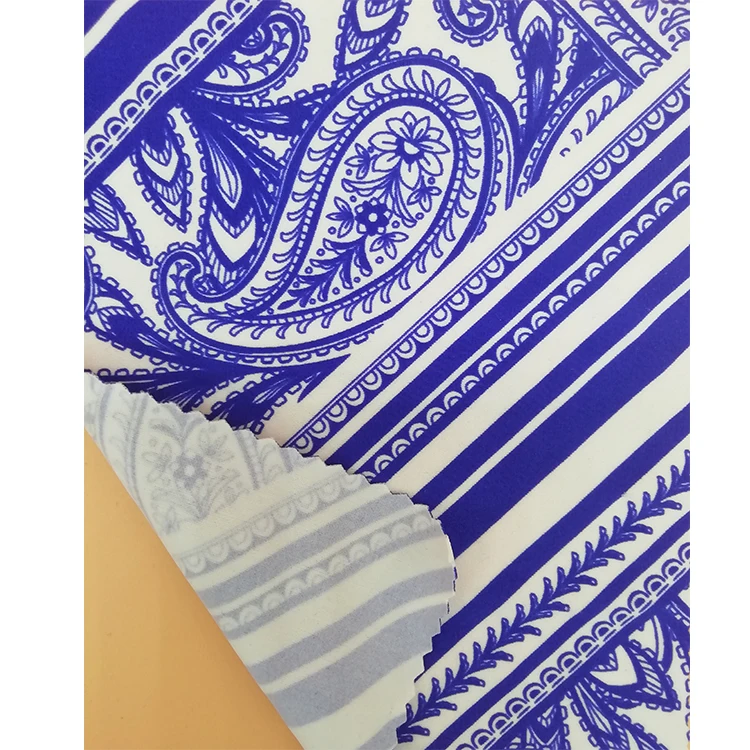 
Soft Knitting 17%spandex 83% Polyester Full Dull Nylon Swim Fabric Textile 