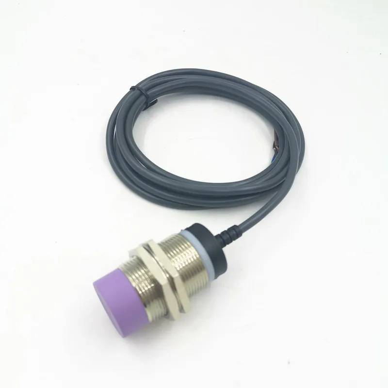 1KHZ M30 Non-flush Proximity Inductive Sensor Switch with 2m cable 10-30V 200mA PNP NPN NO+NC 4 wires  for Industrial Machine