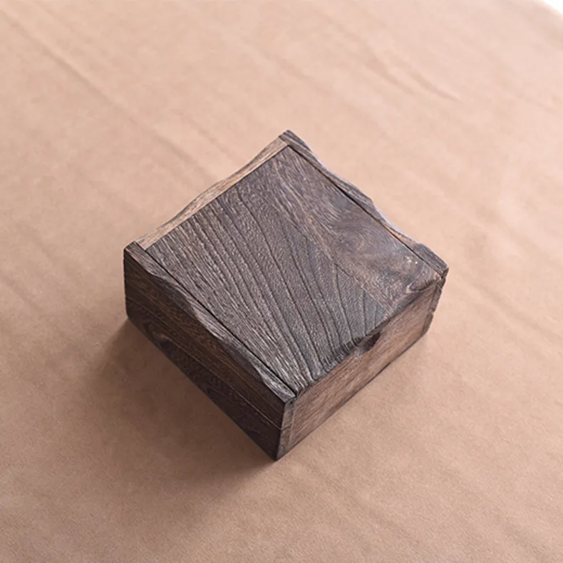 Simple creative gift packaging wooden jewelry storage box