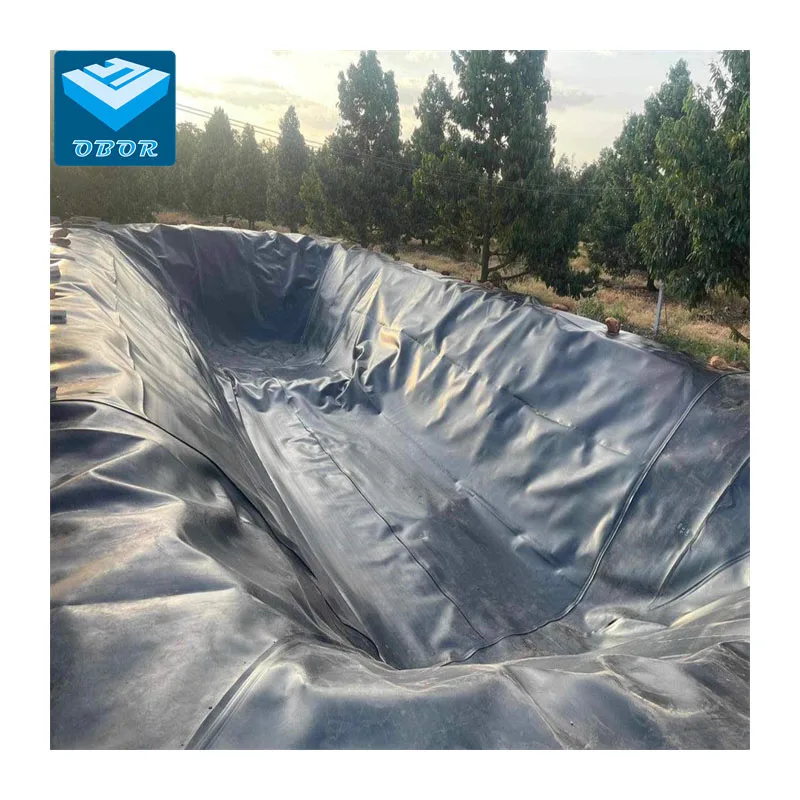 OBOR 1 мм белые водоемы геомембраны для выращивания спирулины в нигрите, теплице, Франции, Марокко