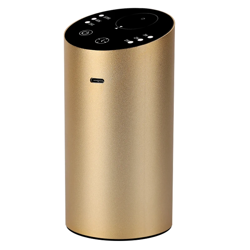 Promotional Gift OEM Logo Mini Portable Air Fresher Diffuser Essential Oil Waterless Car Aroma Diffuser