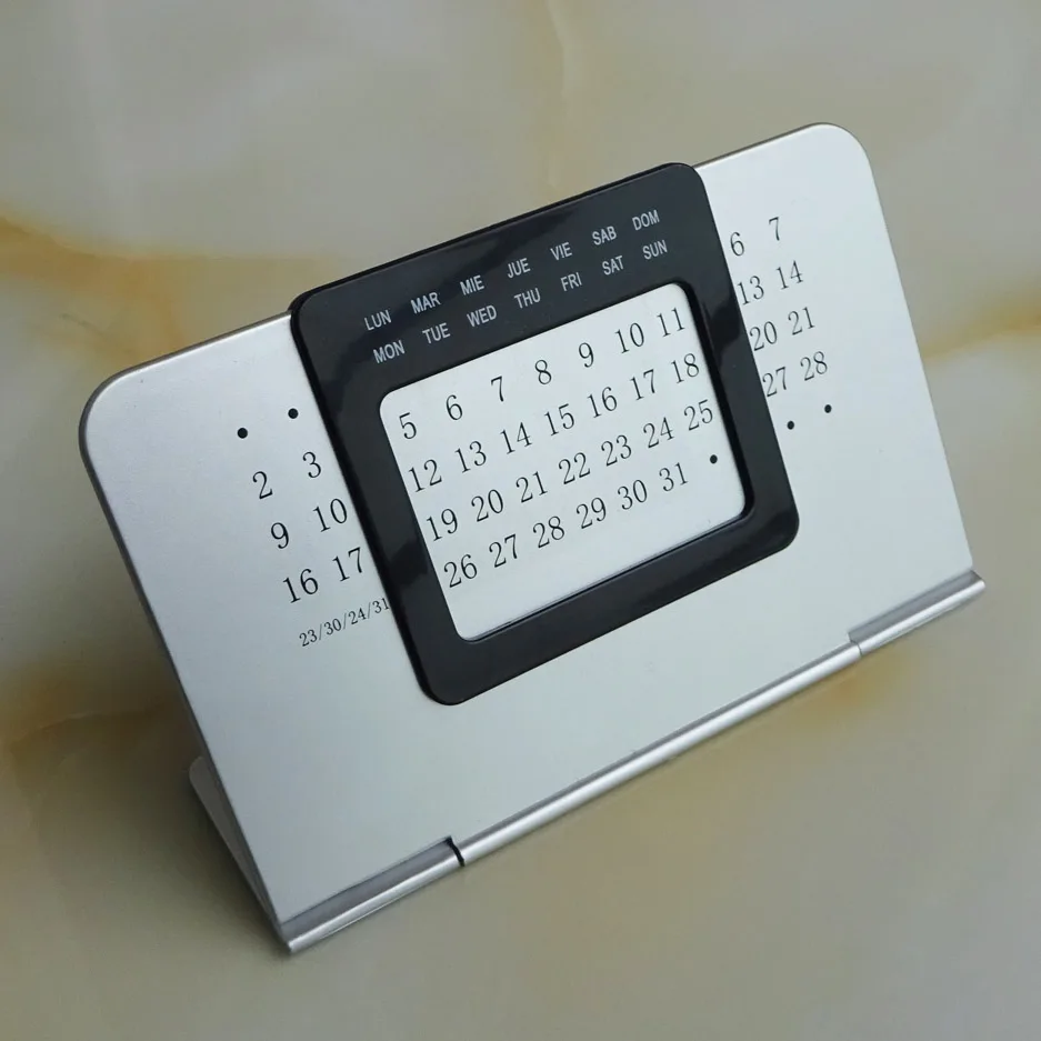 Plastic Table Perpetual Calendar
