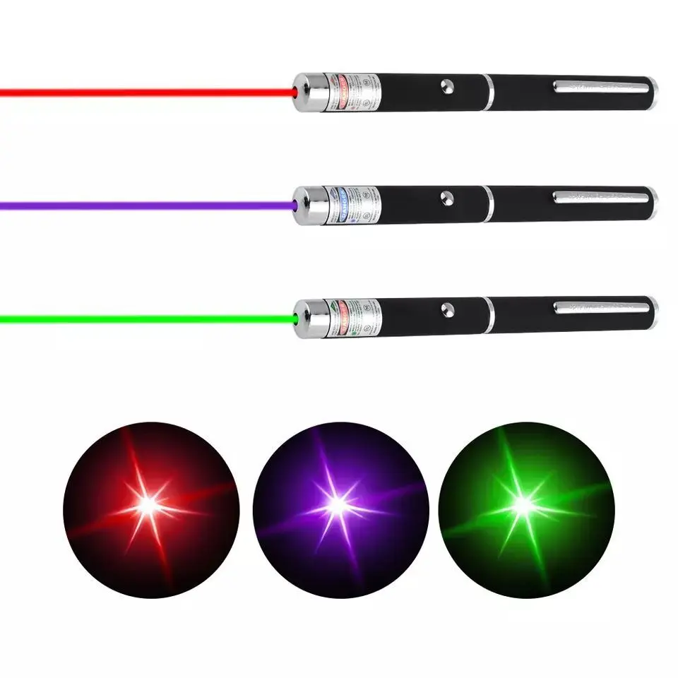 Laser Sight Pointer 5MW High Power Green Blue Red Dot Light Pen Powerful Meter 405Nm 532Nm 650Nm Lazer