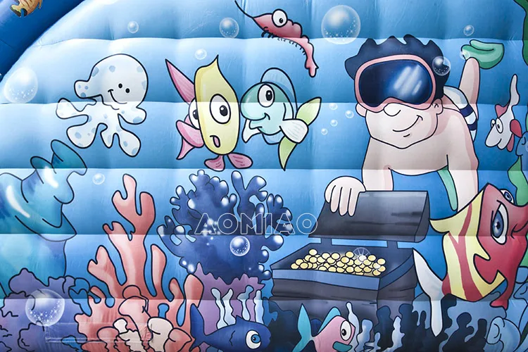 Экстремальные надувные водные горки Crazy The Log jaглушитель