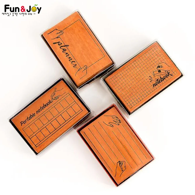 
Fun&Joy Seal Luxury Teacher Office China New Product Stationery Rubber Wooden Stamp 