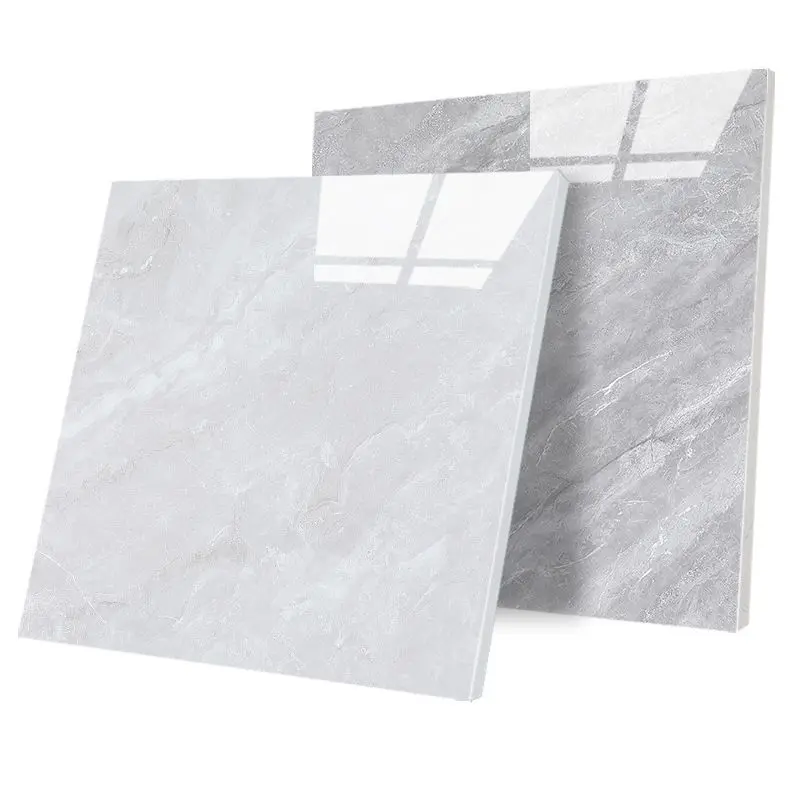HILITE 60x60 Porcelanto Glossy Ceramic Tile For floor standard white marble porcelain tiles