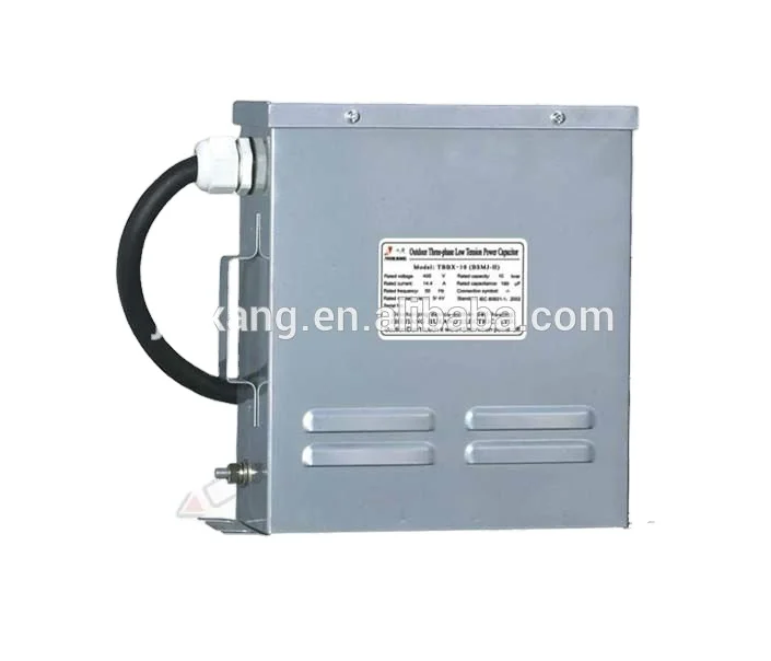 300 kvar intelligent Reactive Power Compensation in capacitors resist harmonic