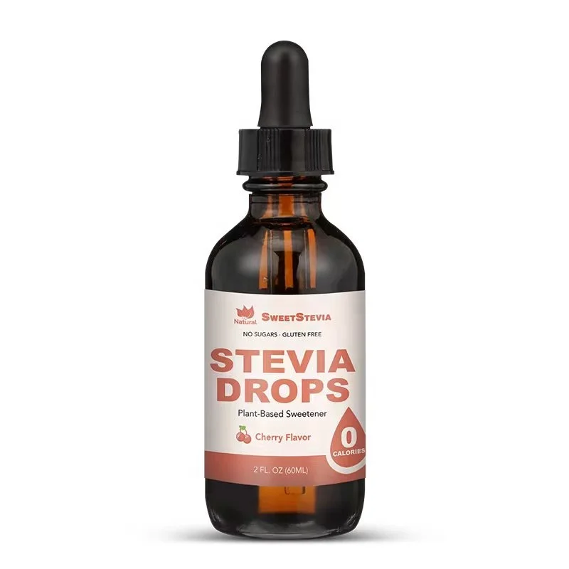 OEM Sugar-Free Fruity Concentrated Natural Stevia Liquid Drop Syrup Flavor Type