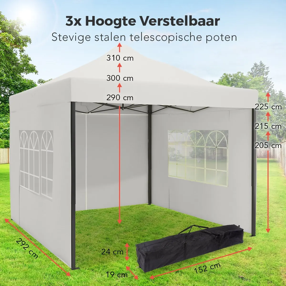 China Linyi chunhe 3x3m 10ftx10ft Outdoor Gazebo Pop Up Canopy Trade Show Tent