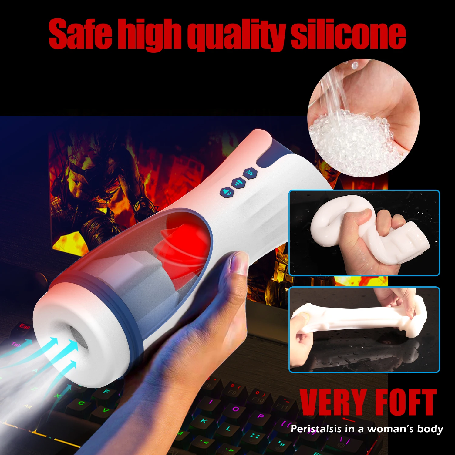 Vacuum Pump Penis Enlargement, Augmentation Pump, Penis Masturbator, Male Sex Toy