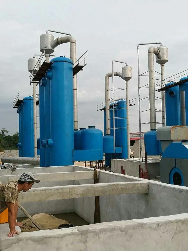 three effect falling film evaporator/Three stage residual vapors evaporator for fish meal