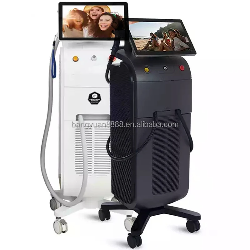 Beauty Instrument Titanium Triple Diode Laser Hair Removal 755 808 1064 Laser Hair Removal Machine