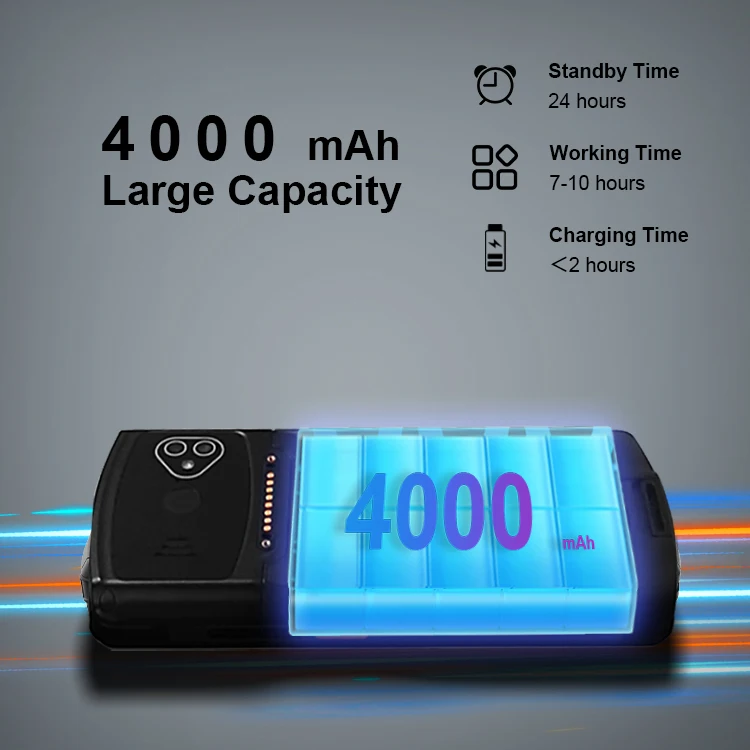 KINGTOP завод 1/2D сканирование Кода Android прочный телефон водонепроницаемый смартфон с NFC PDAs