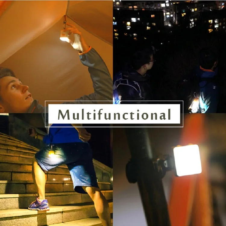 Tiny rechargeable 4500K light pump with usb lantern led light lamp for camping with 220mAh battery and magnetic hanging tool