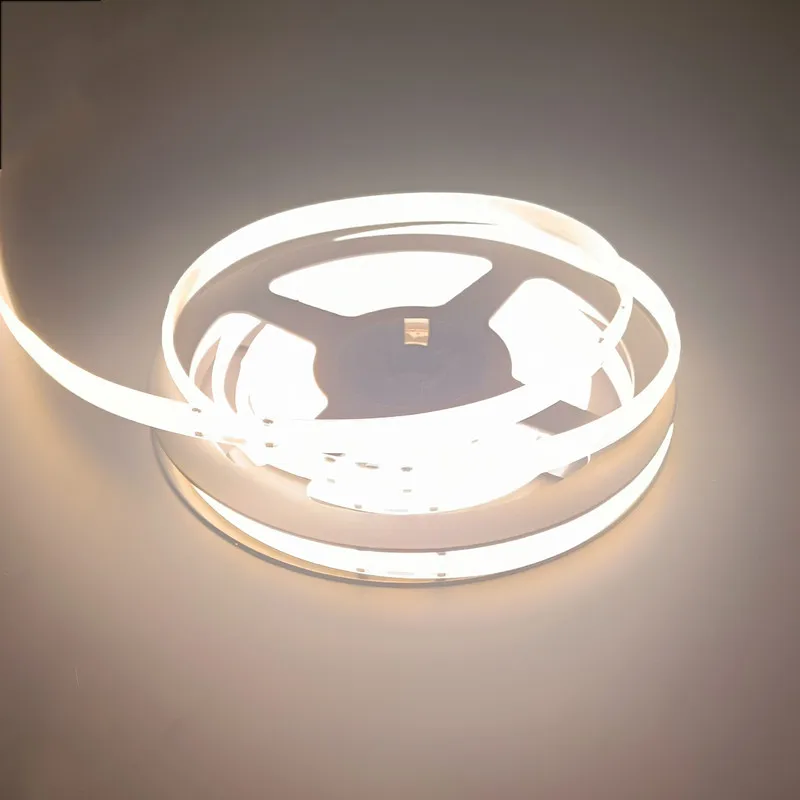 ac110v cob led strip cri95 ip67 waterproof aluminum led hard strip light ac220v cob led strip lights