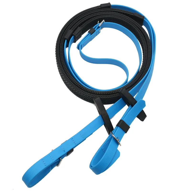 Customized Equestrian Leather Equipment Soft Flexible Rein/Lead Rope for Horse Riding Available in White Green Models Waterproof