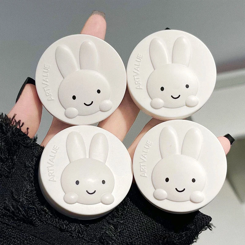 Art Value Little Obedient Rabbit Monochrome Powder Blusher Pseudo Plain Low Saturation Rouge Blusher Cream