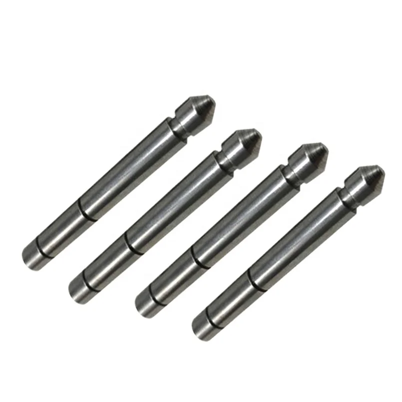 Kamikawa mass customization CNC stainless steel shaft precision lathe parts embossing shaft small knurling shaft