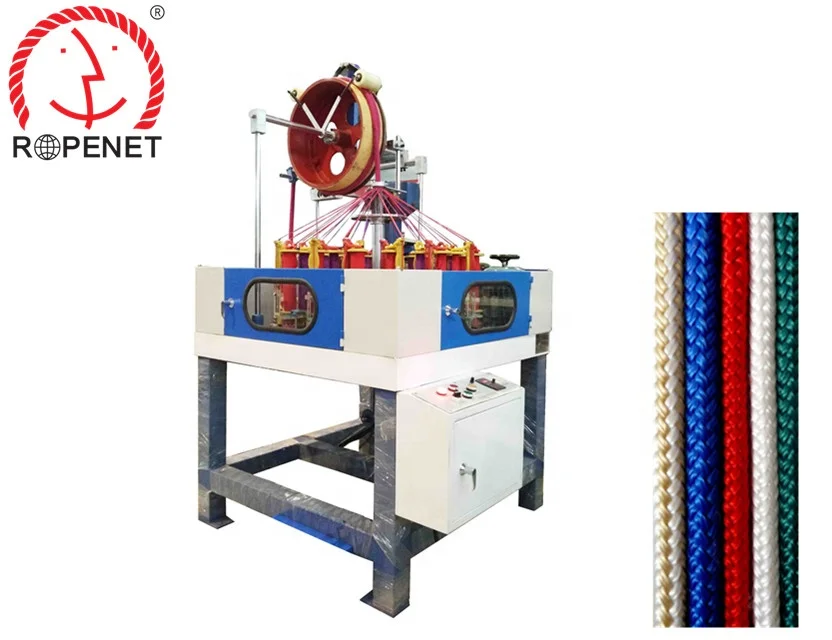 High Speed Flat Belt Lace Braiding Machine