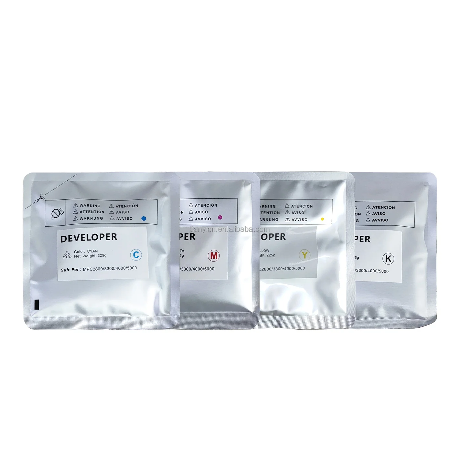 225g MPC4000 MPC5000 Developer Powder for Ricoh MPC 4000 5000 4500 3000 2800 3300 Iron Powder