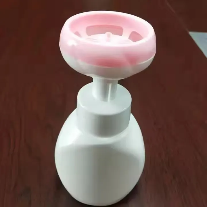 Manufacturer Sends 250ml Hand Sanitizer Dispenser Bottle Flower Shaped Foam Pump Pe Plastic Bottle