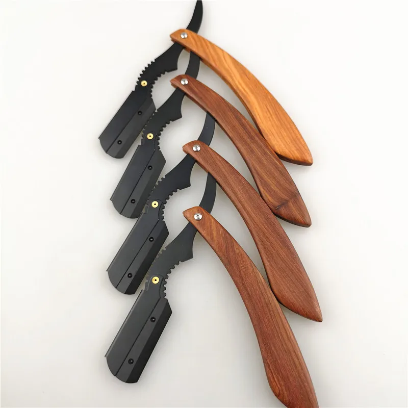 BS7 складной нож для стрижки бороды, бритва, Парикмахерская, прямые бритвы