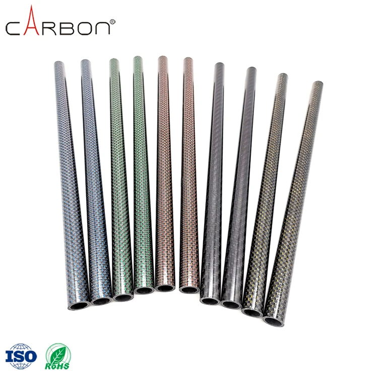 ZhongShan Carbon Colorful Solid Drone Part Fiber Carbon Glass Fishing Rod