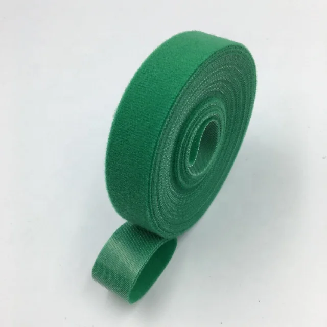 Multi-function high quality fabric nylon double side cable ties soft back to back hook and loop strap tape