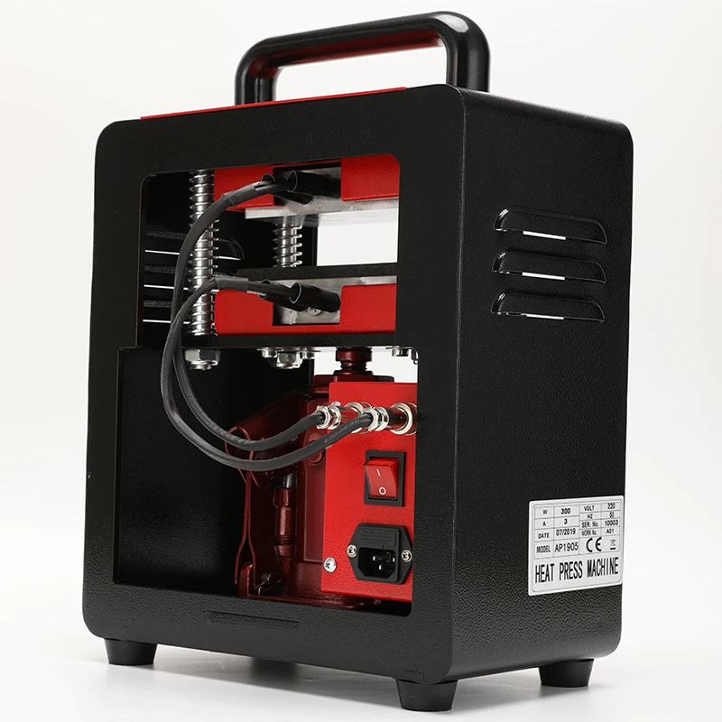 5 Ton Rosin Tech Home Use Digital Control Dual Heat Plate Manual Rosin Press