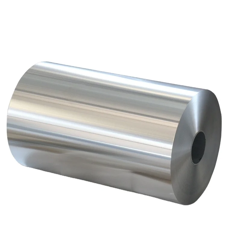 Recyclable 18 20 Mic Thickness Household Aluminium Foil Roll For Kitchen Use Heavy Duty Jumbo Roll Tin Paper