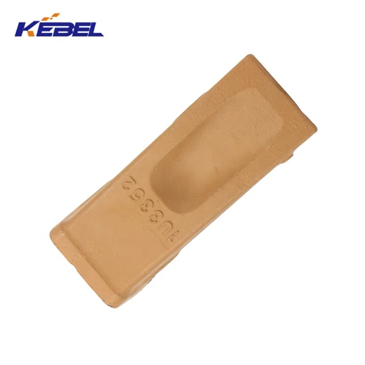 KEBEL 1U3352 chinese supplier excavator flat bucket teeth digger backhoe E320 loader casting bucket tooth