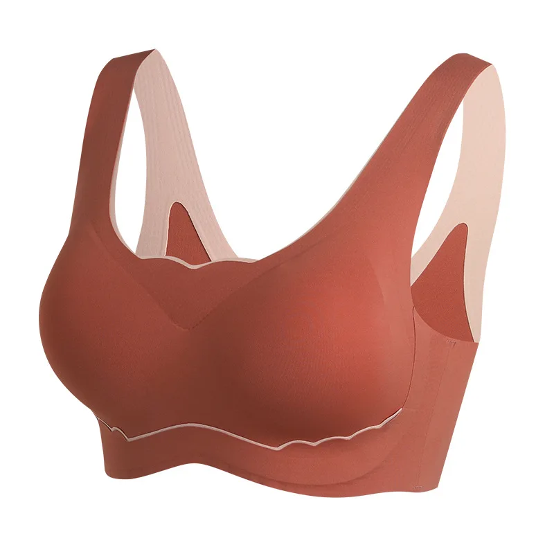 2024 Sexy Seamless Bra For Women Wire Free Active Underwear Female Plus Size Lingerie Sleepwear