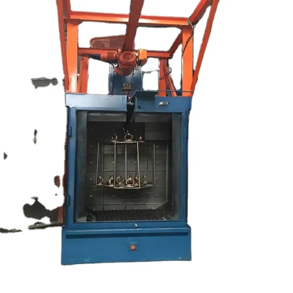 
Fitness equipment parts shot blasting machine 