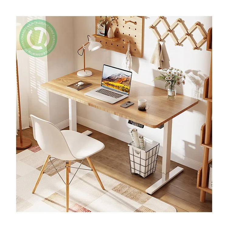 Modern Electric Sit Stand Office & Gaming Desk Adjustable Height Metal Furniture Study Table for Adults-for Work Study in India