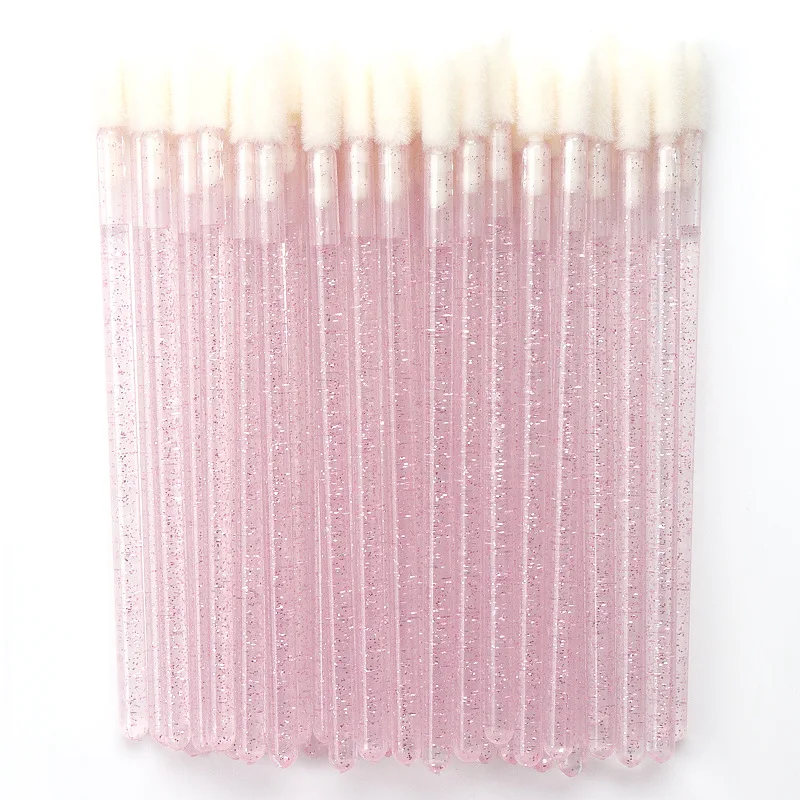 In Stock Head Gloss Exfoliate Disposable Liner Custom Private Label With Lip Brush