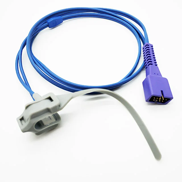 Совместим с датчиком Nellcor DB9 9Pin SpO2 nonate Wrap 1,1 м DS100A