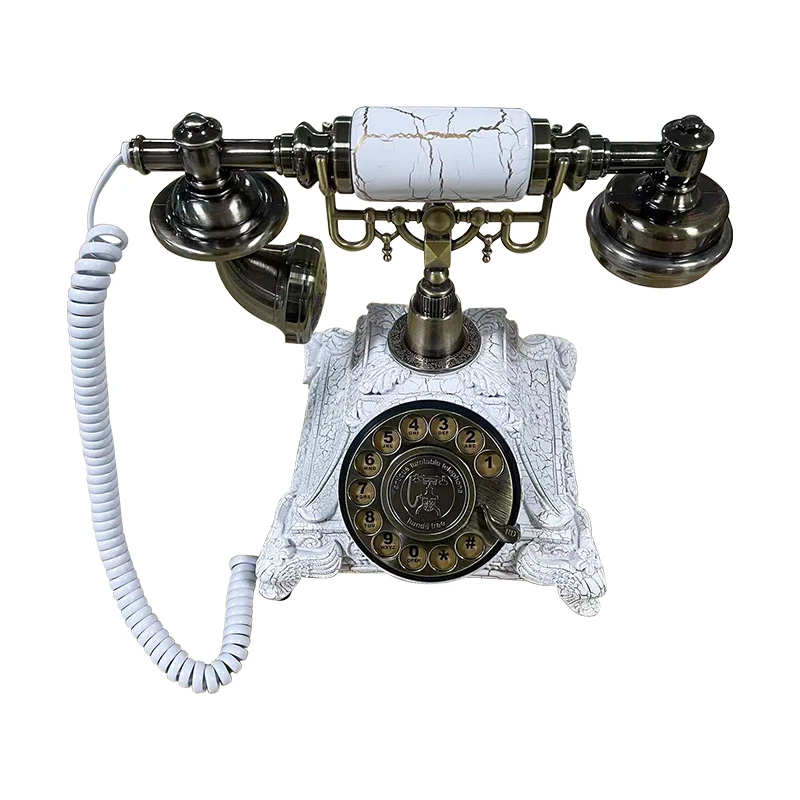 Danda Audio Guestbook Phone Antique Mental Design Multiple Colors for Rental Business