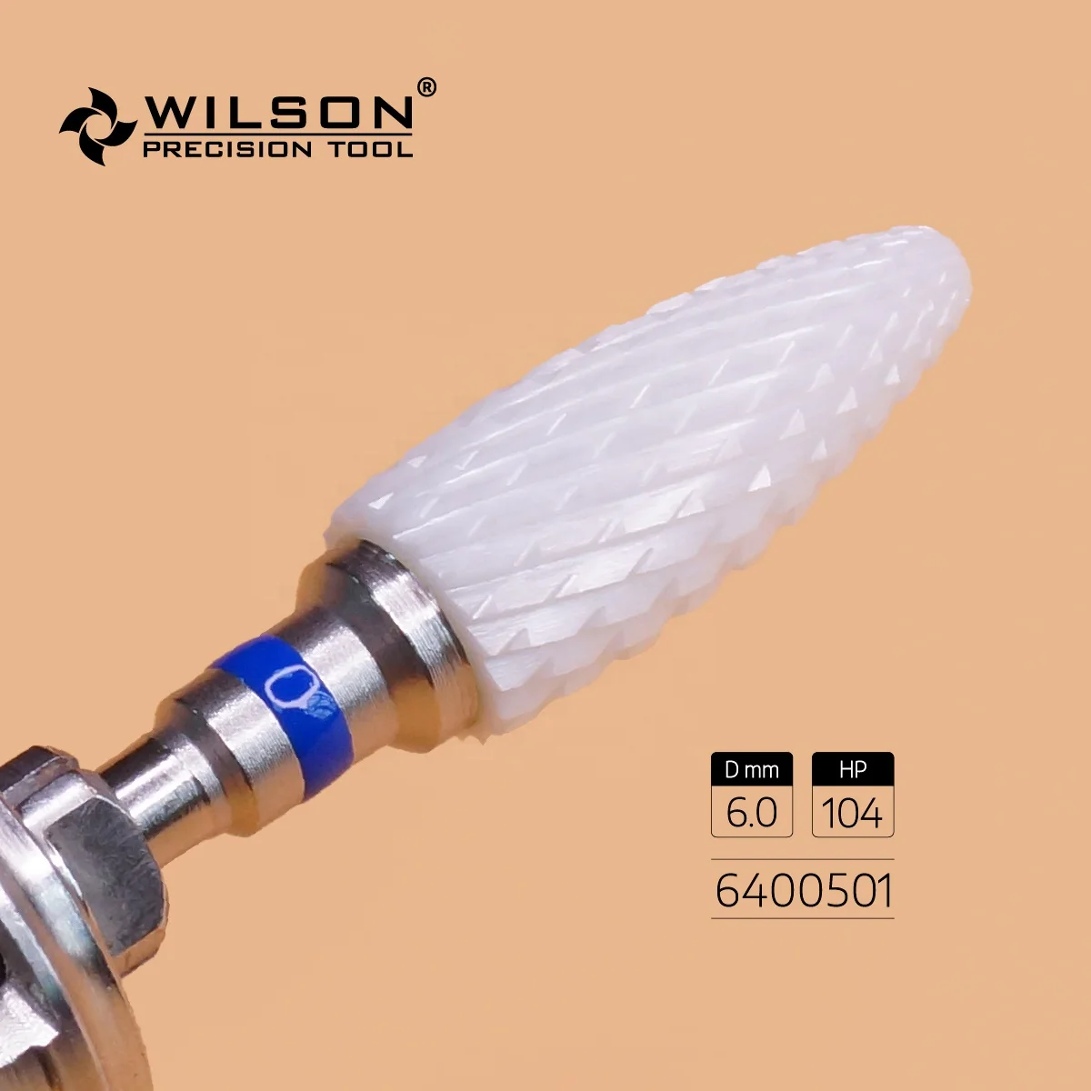 6400501 High Quality White Ceramic -  Zirconia Ceramic Burs / Dental bur Used For Acrylic/Plaster