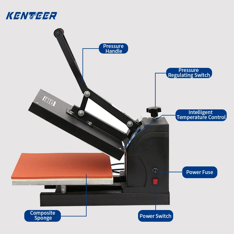 Cheap heat press machine in pakistan heat press machines for t-shirt and printer Transferring Designs and Artwork