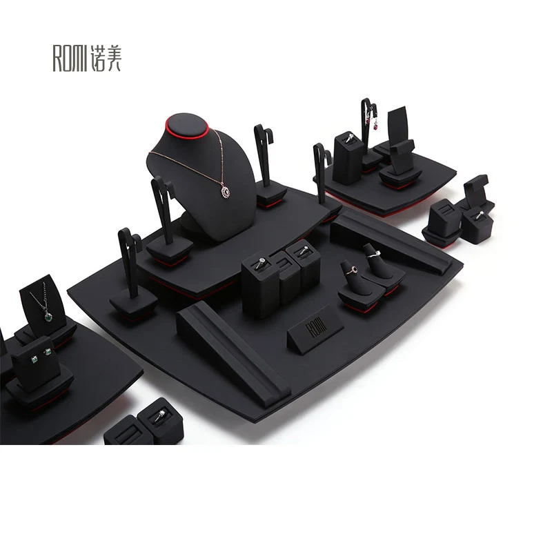 Подставка для ювелирных изделий Romi на заказ, витрина из драгоценных камней для ожерелий, сережек, колец, витрина для ювелирных изделий