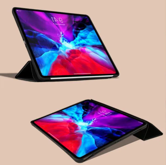 Чехол для iPad 10 2 дюймов смарт-чехол с подставкой Прочная кожа и ТПУ материал мягкий полиуретановый от поставщика