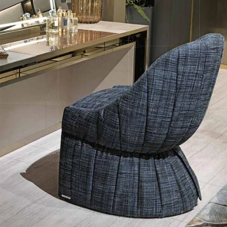 
Sassuolo Modern fashion italian luxury dressing chair bedroom furniture fabric designer chair bedroom furniture sets 