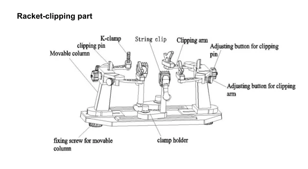 GLS-300 Computerized Automatic Tennis Badminton Racquet Stringing Machine For Sale