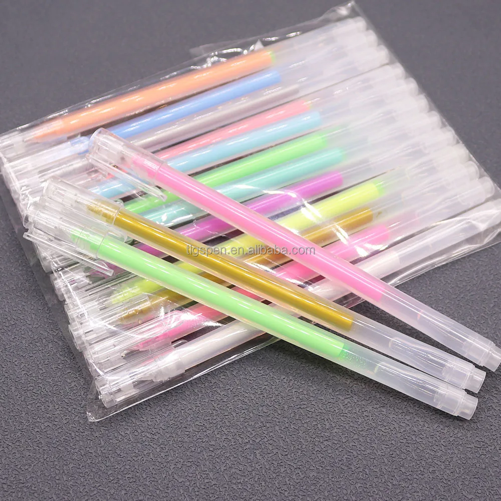 Hot Sale Good Quality Office Stationary 0.5 mm 12 Colors Gel Ink Pen Set Markers Pen Hand account Painting Stationery Gel Pen