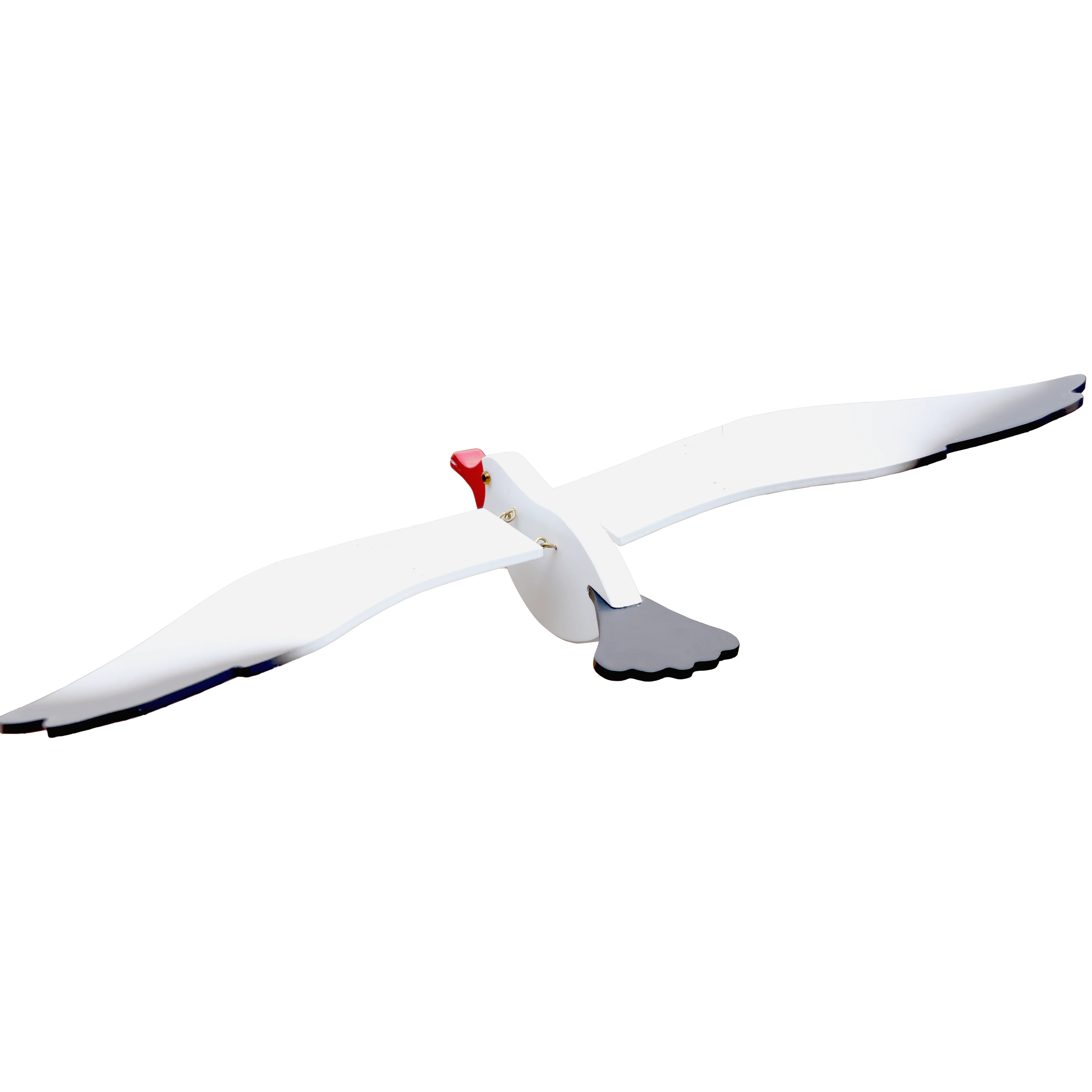 Decor hanging mobile nautical decor nursery bird drops suitable for patio balcony wedding parties wooden flying seagull toys