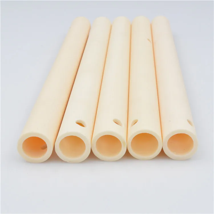 High Purity 99% Alumina Al2O3 Ceramic Tube For High Temperature Furnace