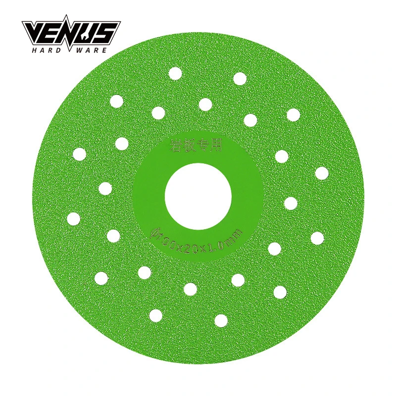 4-дюймовая паяная шлифовальная Сухая резка для плиты без кромок алмазная пила