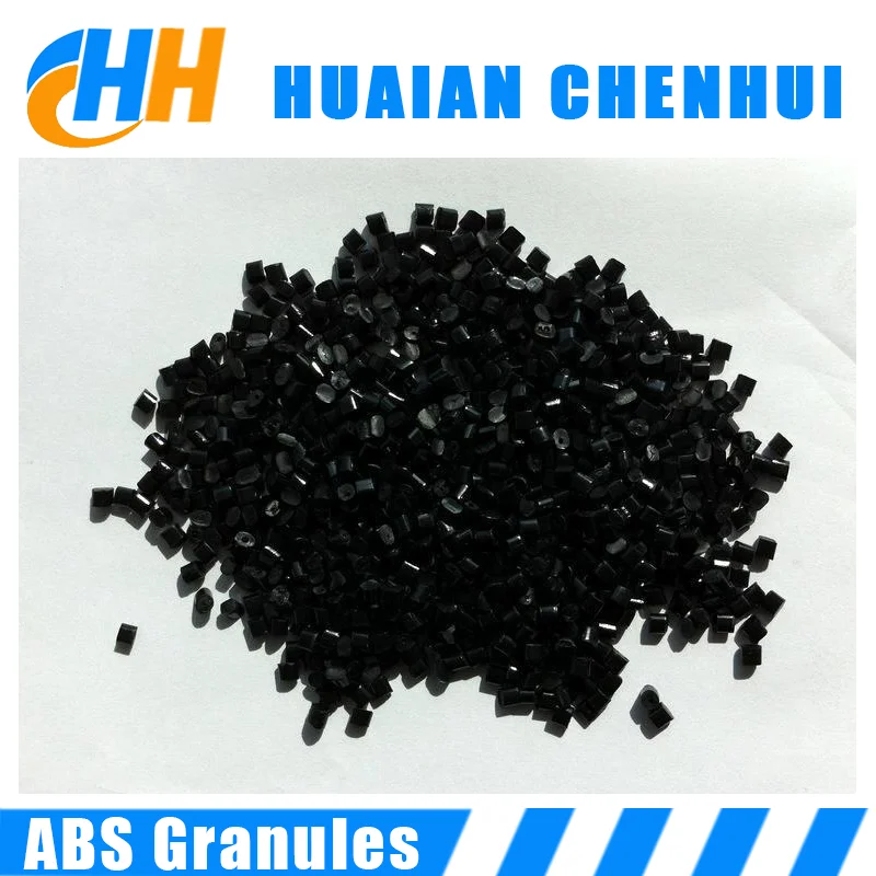 Milk white color ABS granule / Recycle Resin / ABS Black Granules