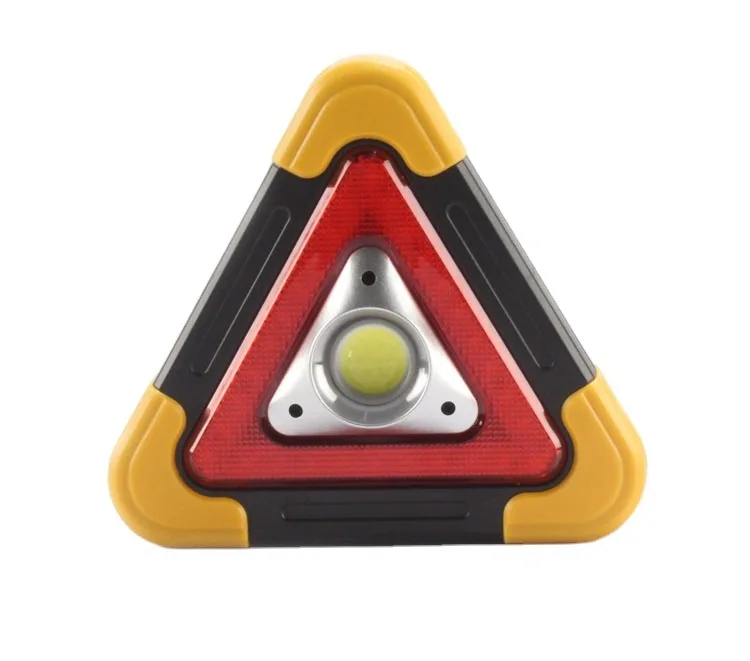 New Item Super Bright Triangle Warning Light Multi Function Outdoor Rechargeable Led Working Light