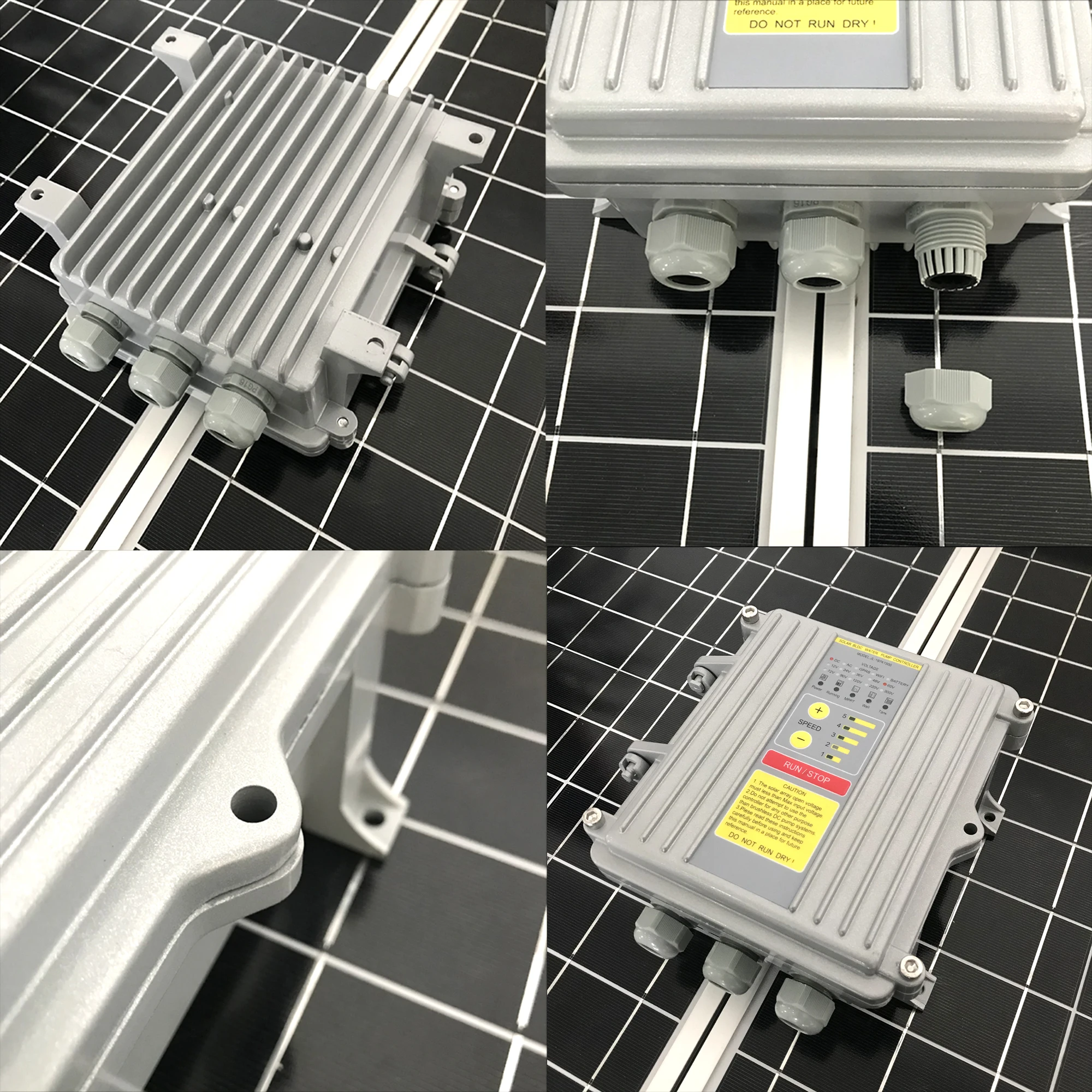 1.5hp 1.1kw 4inch brushless dc solar pump solar submersible water pump for agriculture irrigation